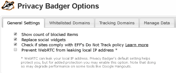 Privacy Badger Browser Extension
