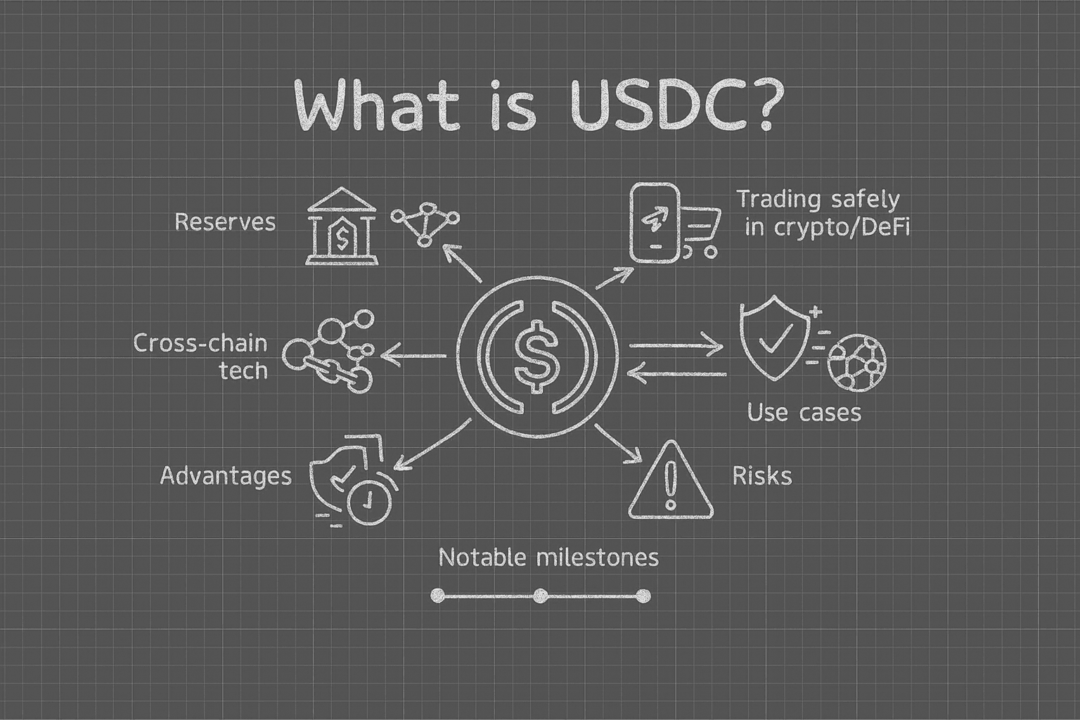 USDC blockchain instant settlement
